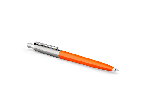 Шариковая ручка Parker Jotter Originals Orange Chrome CT, стержень: M blue в подарочной упаковке - рис 2.