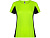 Футболка Shanghai женская, неоновый зеленый/черный - миниатюра
