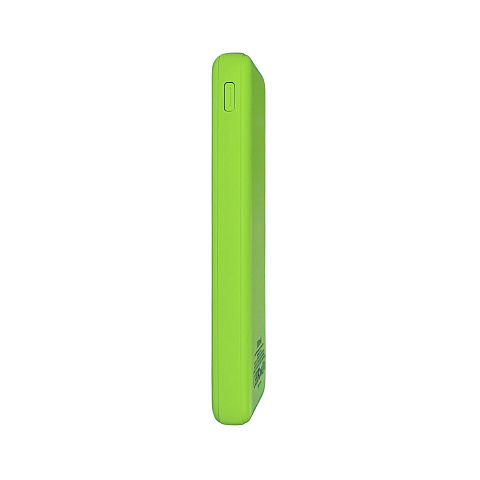 Внешний аккумулятор Kris soft touch, 10000mAh (Светло-зелёный) - рис 4.