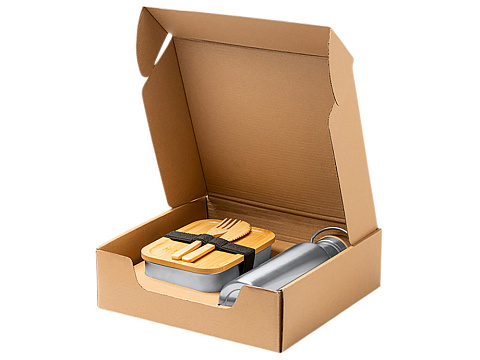 Набор с ланч-боксом и бутылкой BAGNER/БАГНЕР - рис 3.