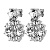 Серьги FREESIA SS CRYSTAL Dyrberg Kern 480062 - миниатюра - рис 4.