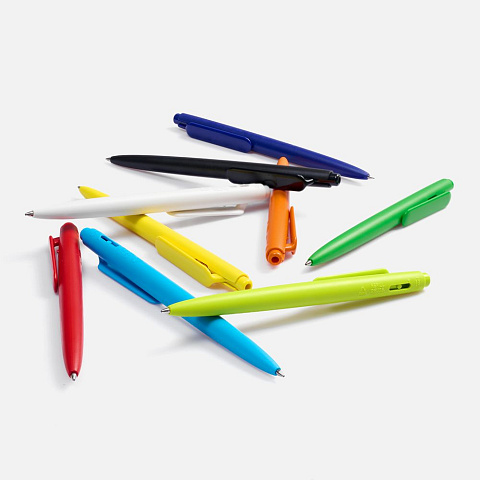 Ручка шариковая Prodir DS11 PMP, желтая - рис 8.