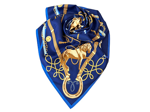 Платок Конный клуб - рис 2.