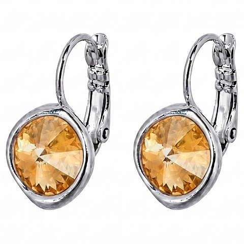 Серьги Light Topaz Shimmer - рис 4.