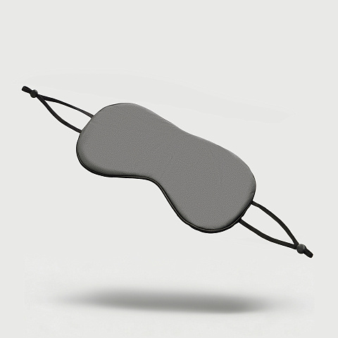 Двусторонняя маска для сна и путешествий Нокс, серый