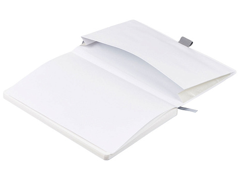 Блокнот из моющегося крафта и каменной бумаги А5 Fleekstone, гибкая обложка, серый - рис 9.