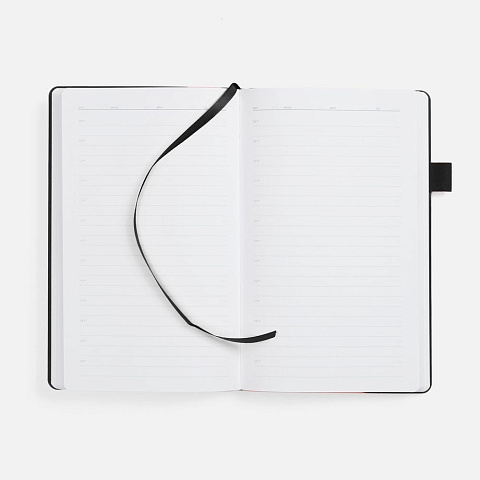 Ежедневник White Shall, недатированный, бело-черный - рис 7.