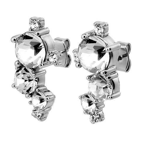 Серьги CURRA SS CRYSTAL Dyrberg Kern 480086 - рис 4.