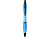 Nash шариковая ручка из переработанного пластика с черной отделкой (черные чернила) - Голубой - миниатюра - рис 2.