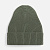 Шапка Catch Match без помпона, зеленая (полынь) - миниатюра