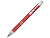 Шариковая ручка Moneta из переработанного алюминия (черные чернила) - Красный - миниатюра