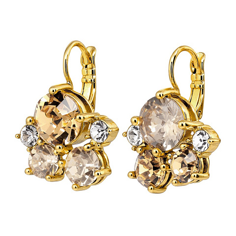 Серьги DISAR SG GOLDEN Dyrberg Kern 480090 - рис 4.