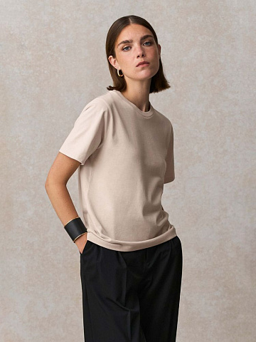 Футболка женская Legend Women, молочно-белая - рис 6.