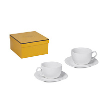 Набор чайный "Встреча", цвет белый
