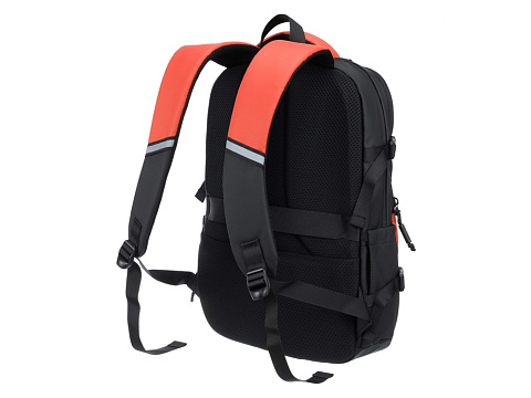 Рюкзак спортивный TORBER ЭКСТРИМ 18, оранжевый/чёрный, 31 х 12 х 46 см, 17л - рис 3.