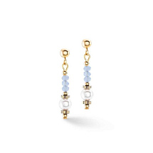 Серьги Light Blue Coeur de Lion 4434/21-0720
