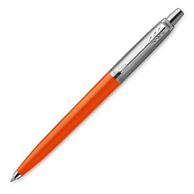 Шариковая ручка Parker Jotter Originals Orange Chrome CT, стержень: M blue в подарочной упаковке