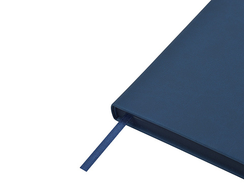 Ежедневник А5 Megapolis Color New soft-touch, темно-синий - рис 4.