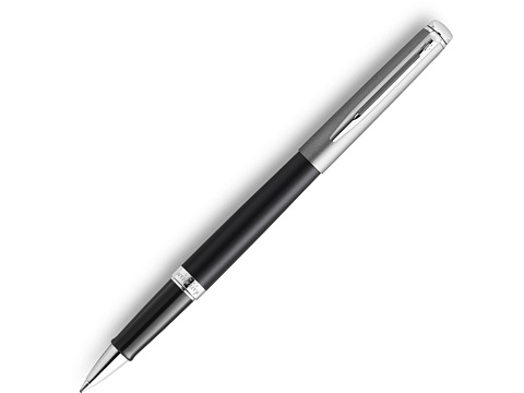 Ручка роллер Waterman Hemisphere Entry Point Stainless Steel with Black Lacquer в подарочной упаковк