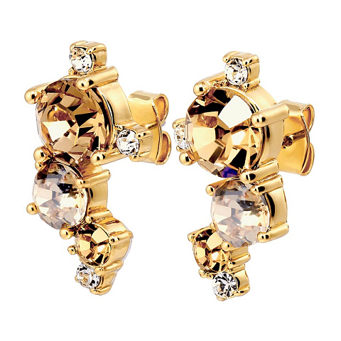 Серьги CURRA SG GOLDEN Dyrberg Kern 480083 - рис 4.