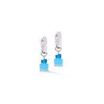 Серьги Blue-Turquoise Coeur de Lion 4712/21-0706