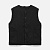 Жилет унисекс Veter, черный - миниатюра