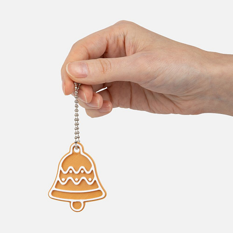 Мини-подвеска «Пряник», колокольчик - рис 3.
