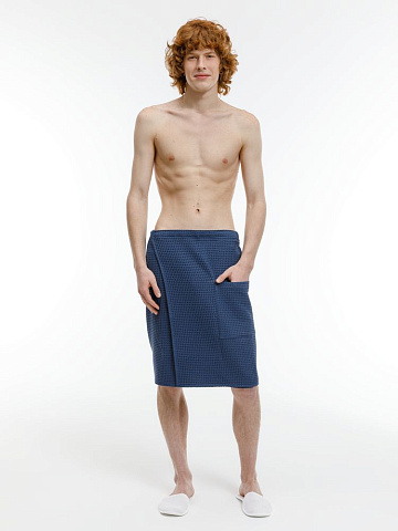 Банный набор Heat Therapy ver.2, мужской, темно-синий - рис 8.