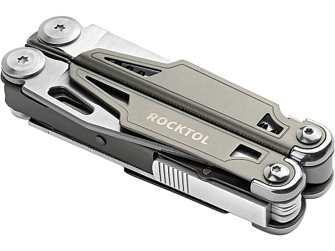 Мультитул Rocktol 19 в 1 с титановыми ручками, нейлоновый чехол, подарочная коробка - рис 7.