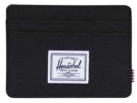Herschel Charlie держатель для карт с RFID-защитой из переработанного материала - сплошной черный - рис 2.