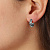 Серьги HEIDI SS LIGHT GREY Dyrberg Kern 370056 - миниатюра - рис 2.
