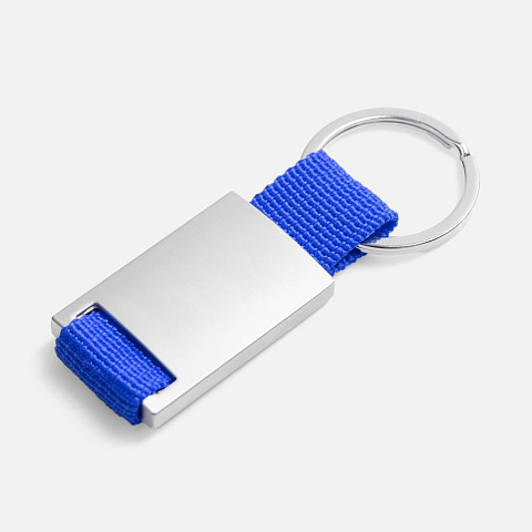 Брелок Inlet с тканевой вставкой, синий - рис 4.