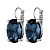 Серьги CHANTAL SS ROYAL BLUE Dyrberg Kern 430080 - миниатюра