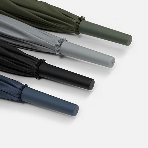 Зонт-трость Nimbrella, серый - рис 10.