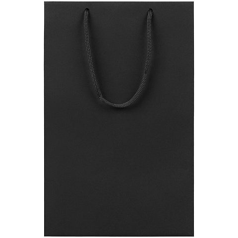 Пакет бумажный Porta S, вертикальный, черный - рис 3.