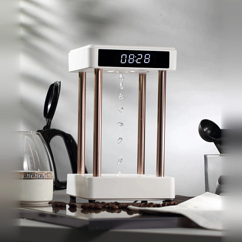 Антигравитационный левитирующий фонтан с часами Anti-Gravity Hydra Lamp - рис 3.