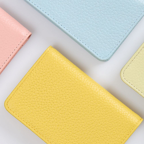 Футляр для визиток Unison, голубой - рис 8.