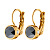 Серьги MADU SG HEMATITE Dyrberg Kern 450139 - миниатюра
