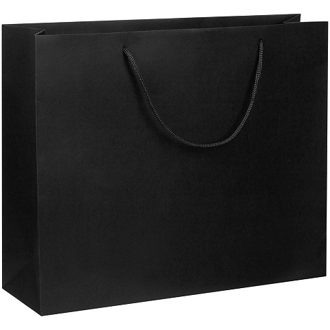 Пакет бумажный Arc L, черный - рис 2.