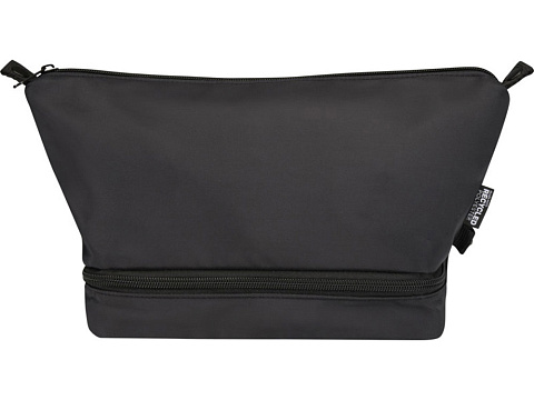 Trip Aware™ дорожная косметичка из переработанного материала 6 л, черный - рис 2.