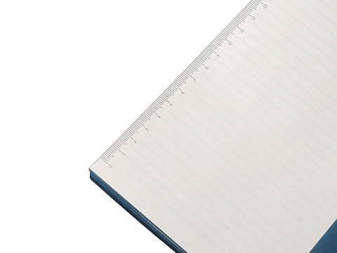 Блокнот C1 софт-тач, гибкая обложка, 128 листов, темно-синий - рис 5.