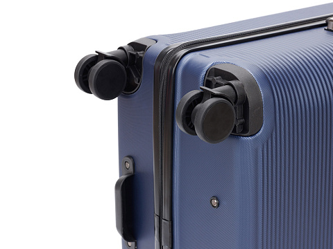 Чемодан TORBER ОНЕГА, синий, ABS-пластик, 79,5 х 51 х 29 см, 103 л - рис 11.