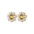 Серьги AUBRA SG GOLDEN Dyrberg Kern 460081 - миниатюра
