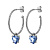 Серьги ELANA SS LIGHT BLUE - миниатюра