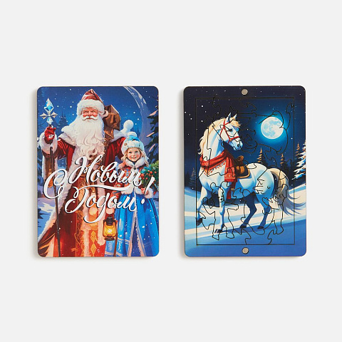 Деревянный пазл с крышкой PuzzleBox на заказ - рис 9.