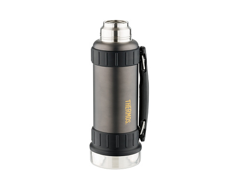 Термос из нерж. стали тм THERMOS 2520 Stainless Steel Vacuum Flask 1.2L, серый - рис 2.