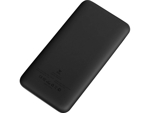 Внешний беспроводной аккумулятор с подсветкой лого Reserve X. 8000 mAh, черный - рис 5.