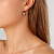 Серьги CHANTAL SG BROWN Dyrberg Kern 450182 - миниатюра - рис 2.