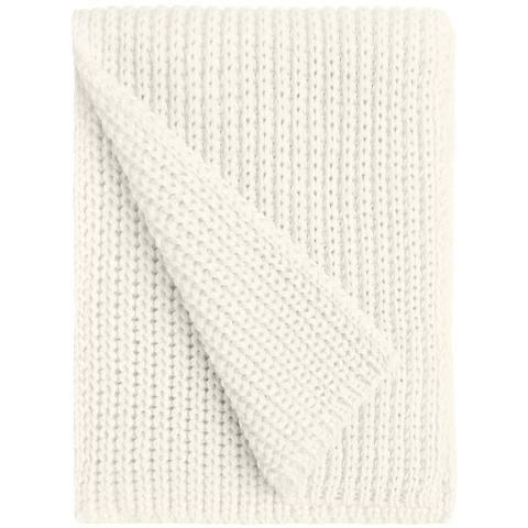 Шарф Nordkapp, белый (молочный) - рис 2.