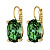 Серьги CHANTAL SG EMERALD GREEN Dyrberg Kern 430079 - миниатюра